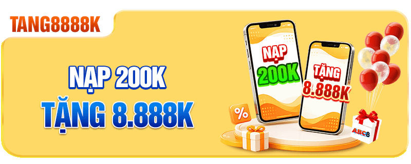 nạp 200k tặng 8888k kubet